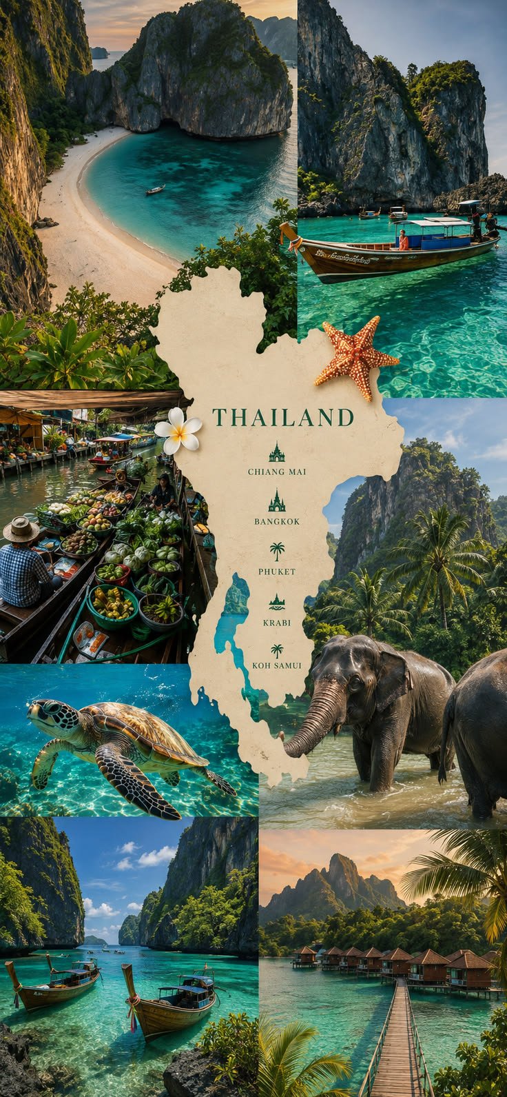 home thailand travel inspiration places to visit🐢🌴